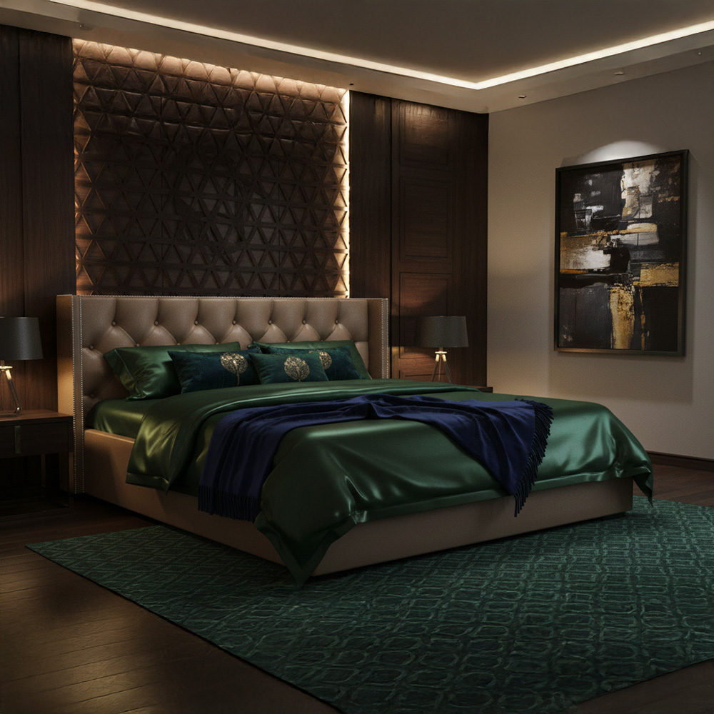 Tortilla Brown Bed-King size